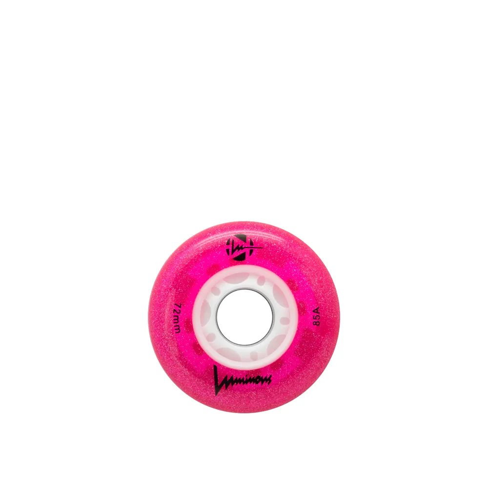 Luminous 72mm/85a - Glitter Pink (4 Pack)