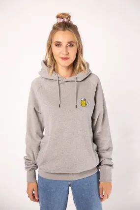 Maßkrug | Bestickter Bio-Baumwoll Frauen Hoodie