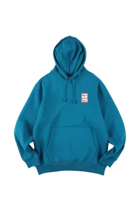 MINI FRAME PULLOVER HOODIE FL DUCK BLUE