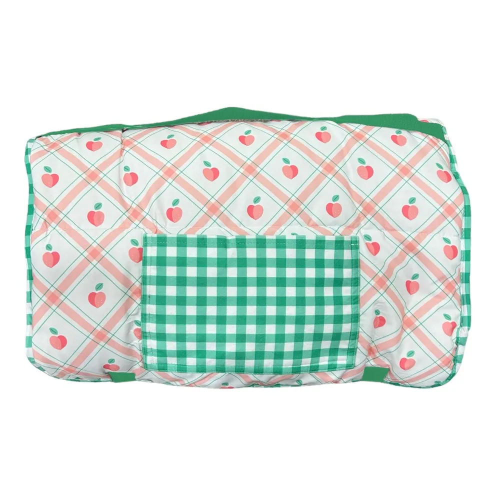 Nap Mat - Peaches Plaid