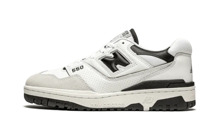 New Balance 550 Sea Salt Black