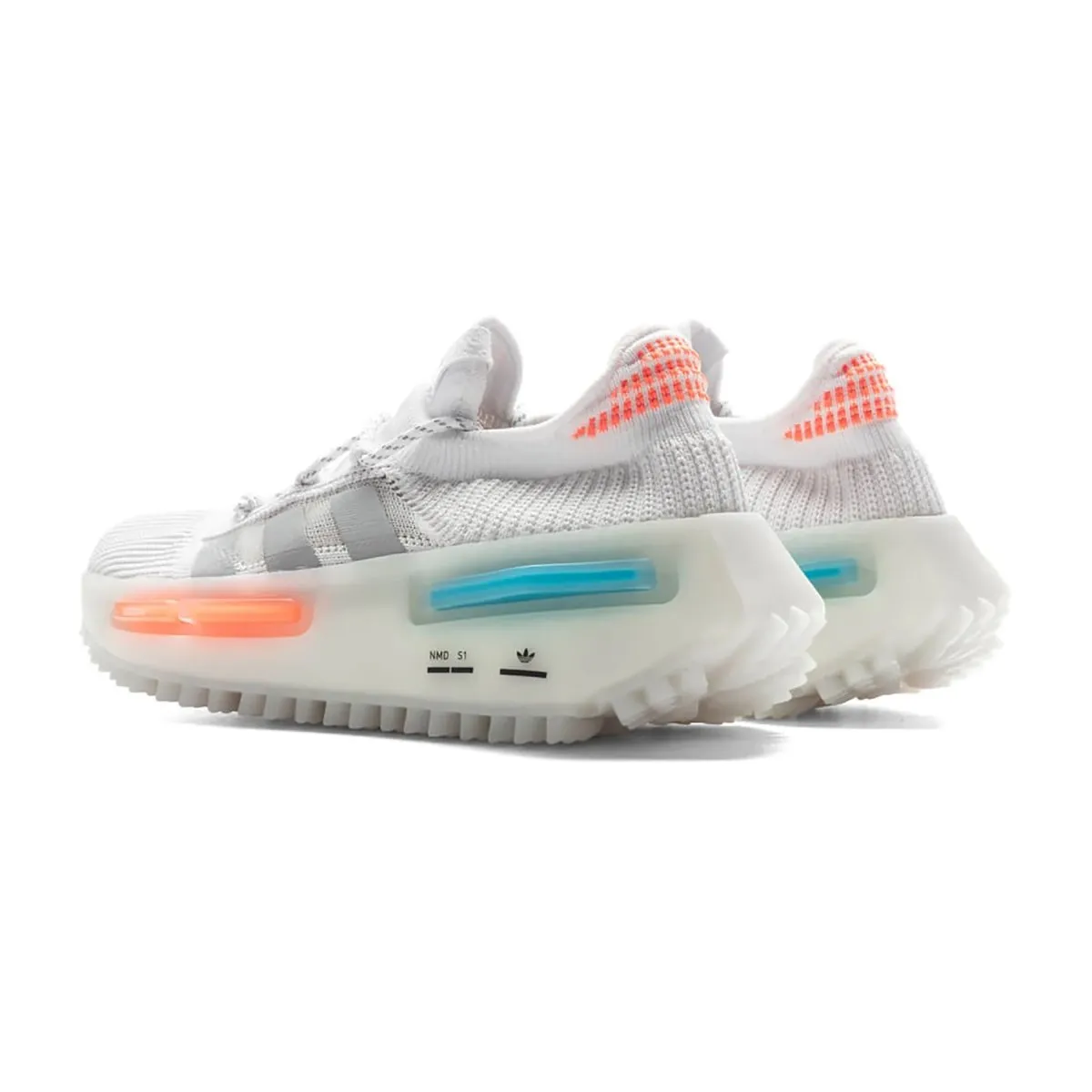 Nike Men's NMD_S1 White/Blue/Orange