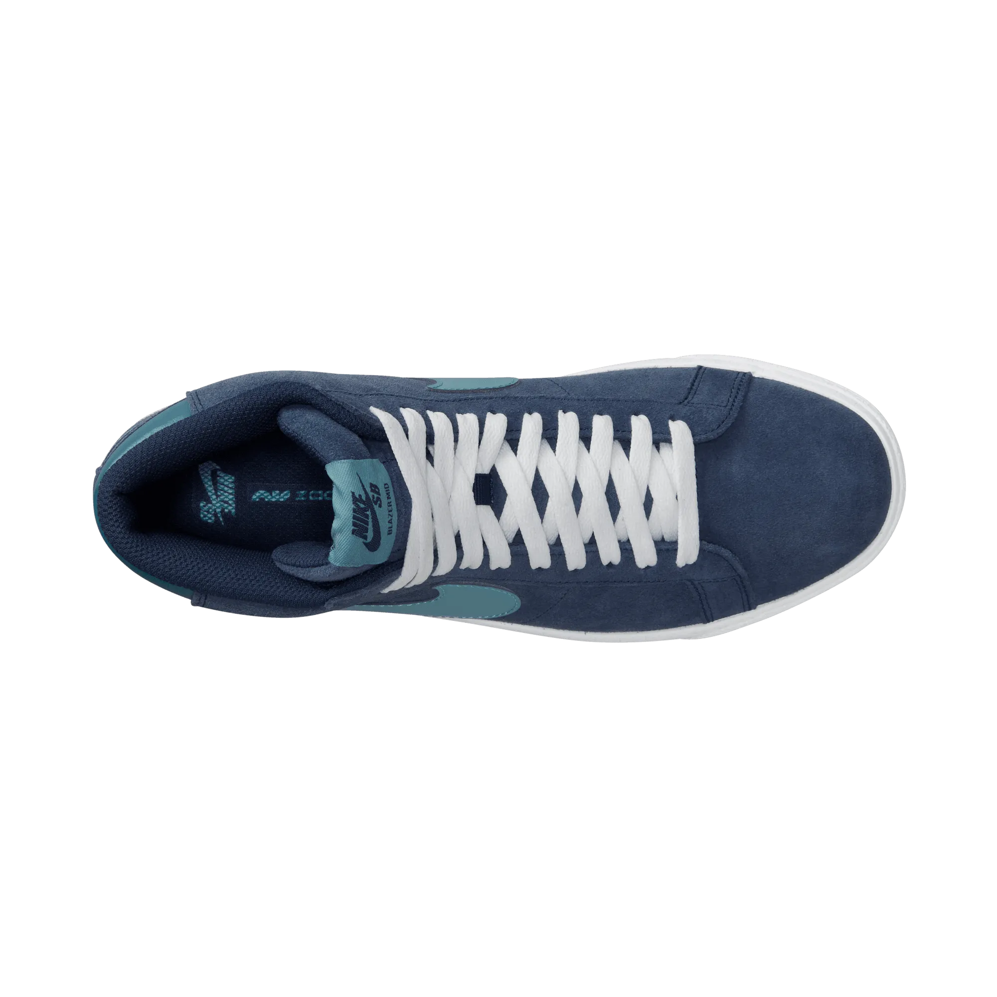 Nike SB Zoom Blazer Mid Midnight Navy/Black/Noise Aqua