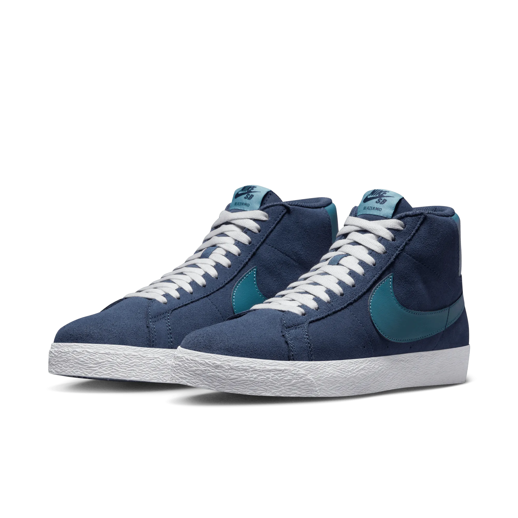 Nike SB Zoom Blazer Mid Midnight Navy/Black/Noise Aqua