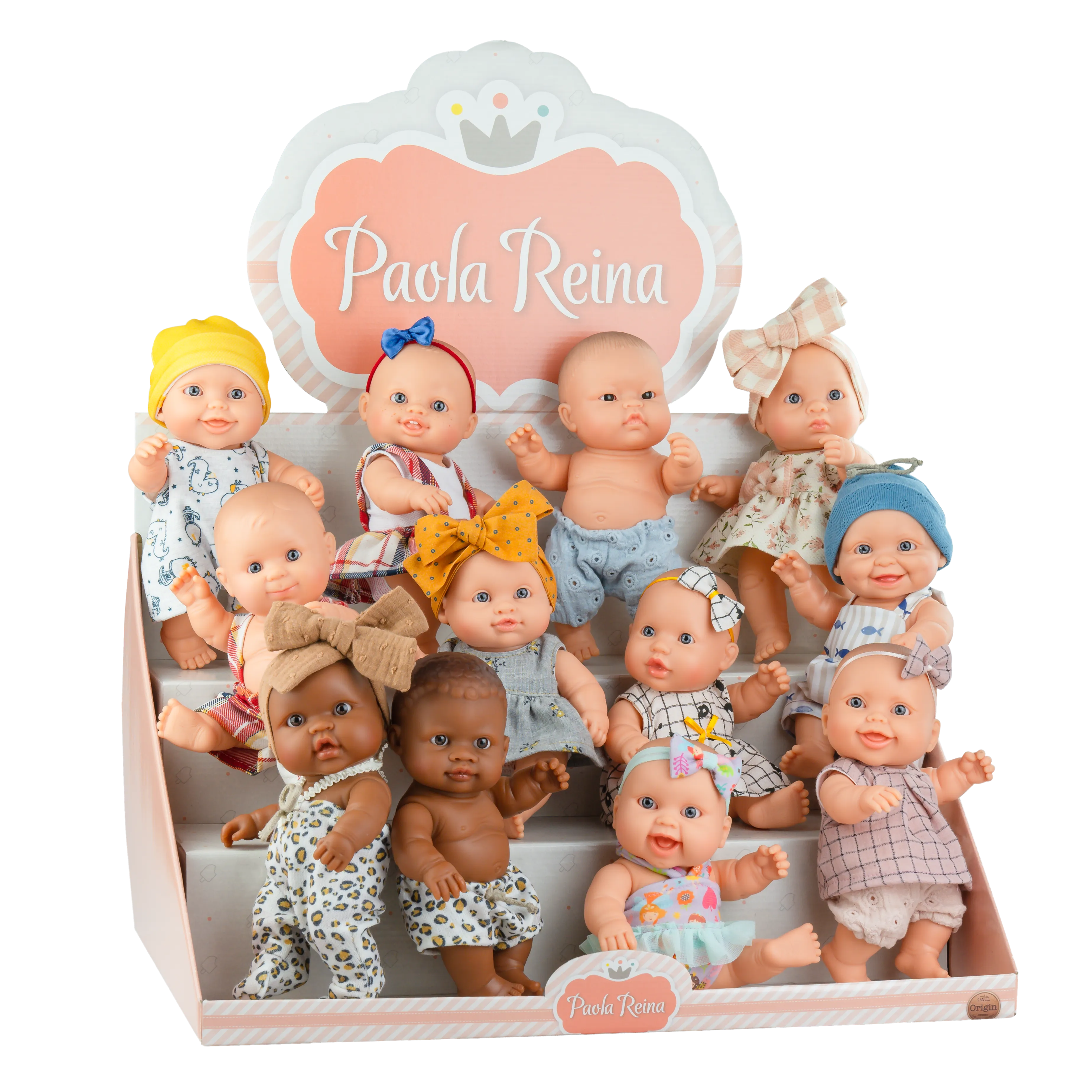 Paola Reina LOS PEQUES Baby Dolls ASSTD Pack A