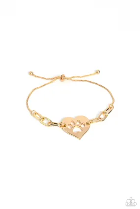 Paparazzi PAW-sitively Perfect Gold Bracelet