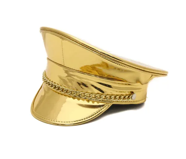 Patent Captain Hat with Chain