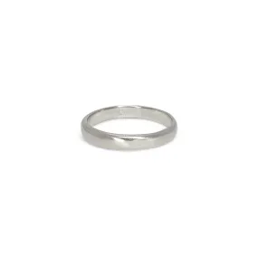 Platinum Smooth Wedding Band 4mm