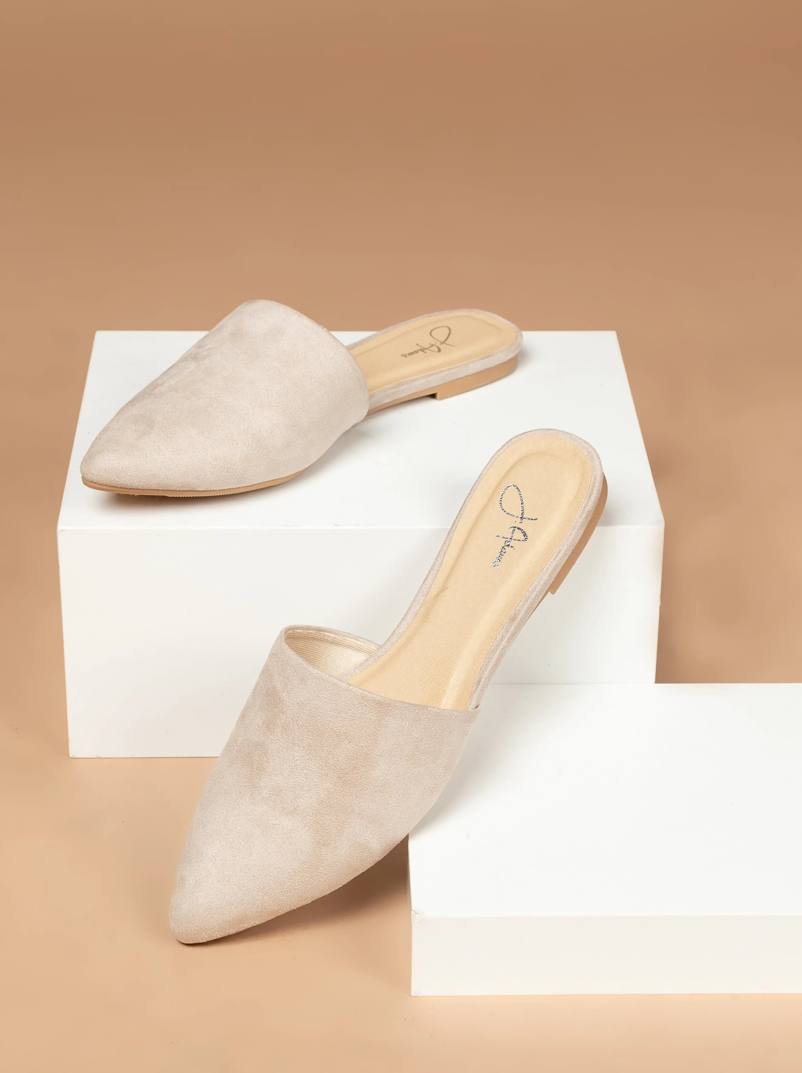 Pointed Toe Slip On Loafers