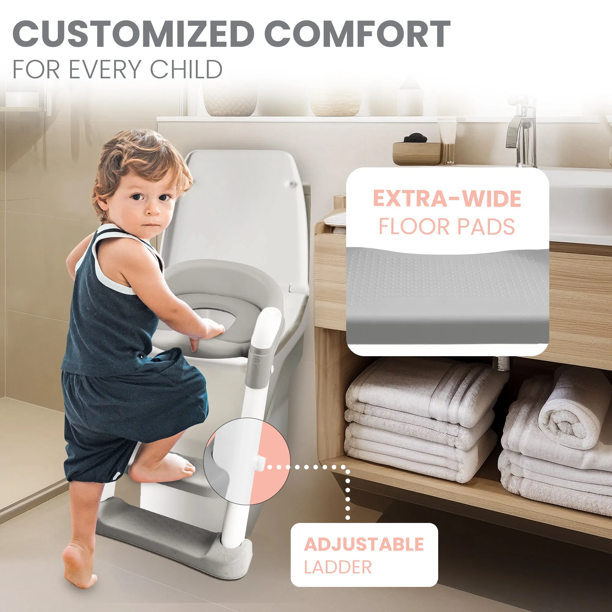 POTTY TRAINING SEAT WITH A LADDER & TRACKING CHART