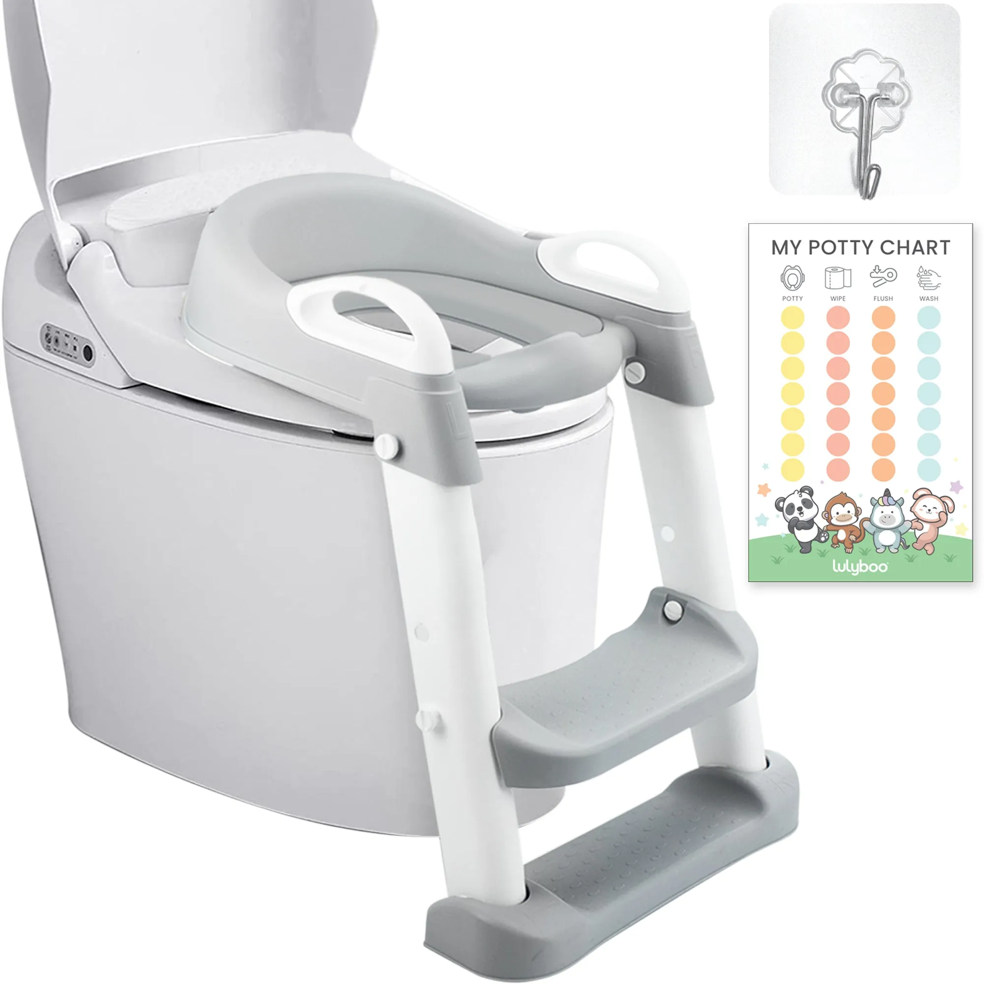 POTTY TRAINING SEAT WITH A LADDER & TRACKING CHART