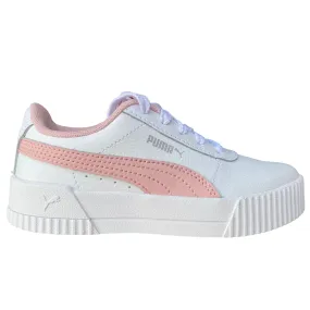 Puma girls' sneakers Carina L PS 370678 13 white peachskin