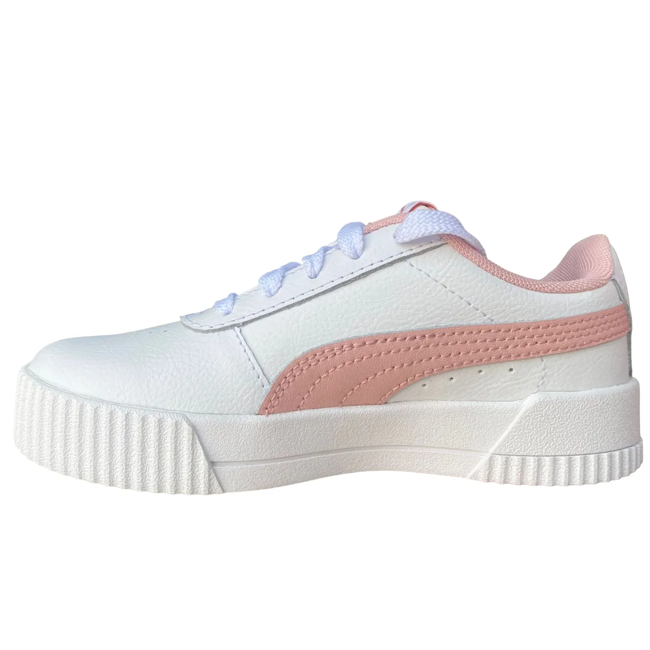 Puma girls' sneakers Carina L PS 370678 13 white peachskin