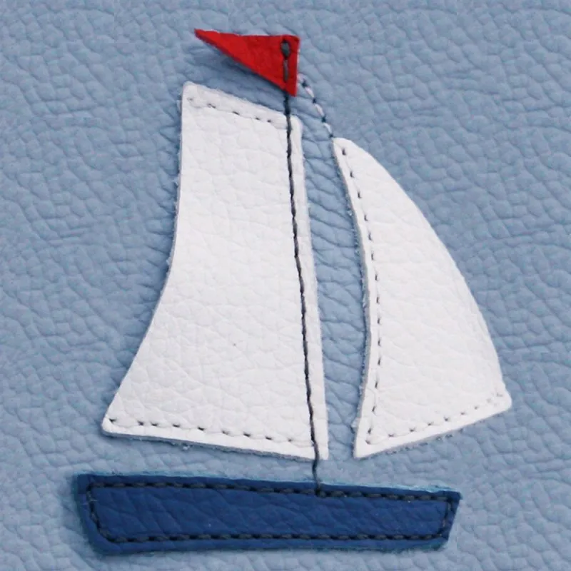 Sailboat Blue Barfotaskor/ Tofflor, Stl S-XXL