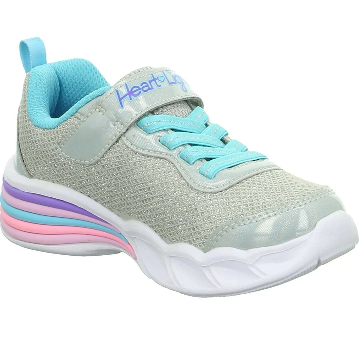 Scarpe da Bambina SKECHERS art.302304LGYMT gray Sneakers con luci