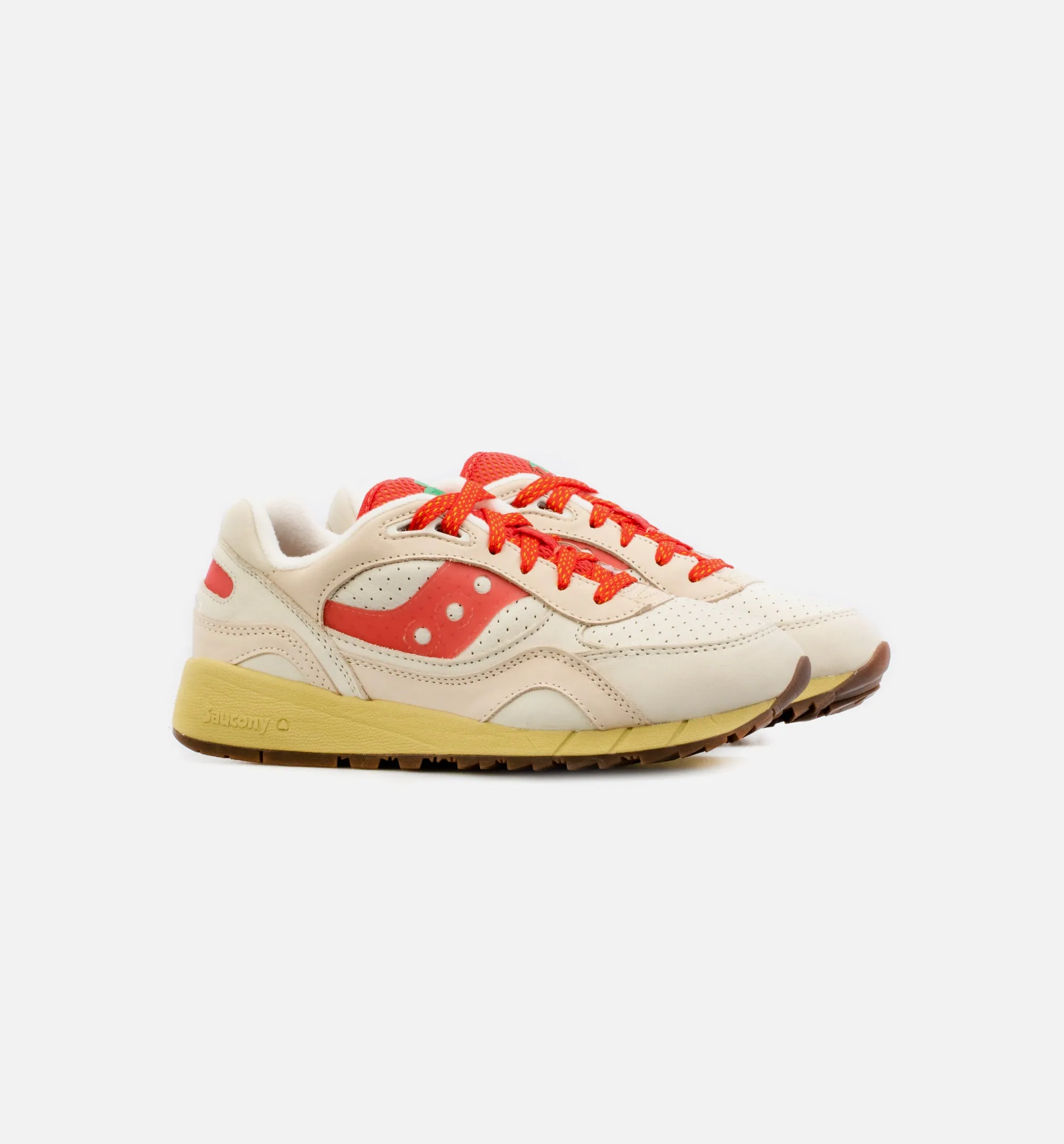 Shadow 6000 Mens Lifestyle Shoe - Beige/Red