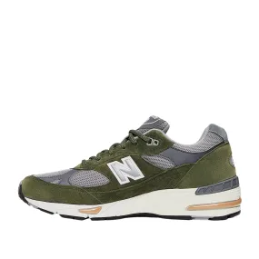 Sneakers Uomo New Balance 991 Made In Uk Verde / Grigio