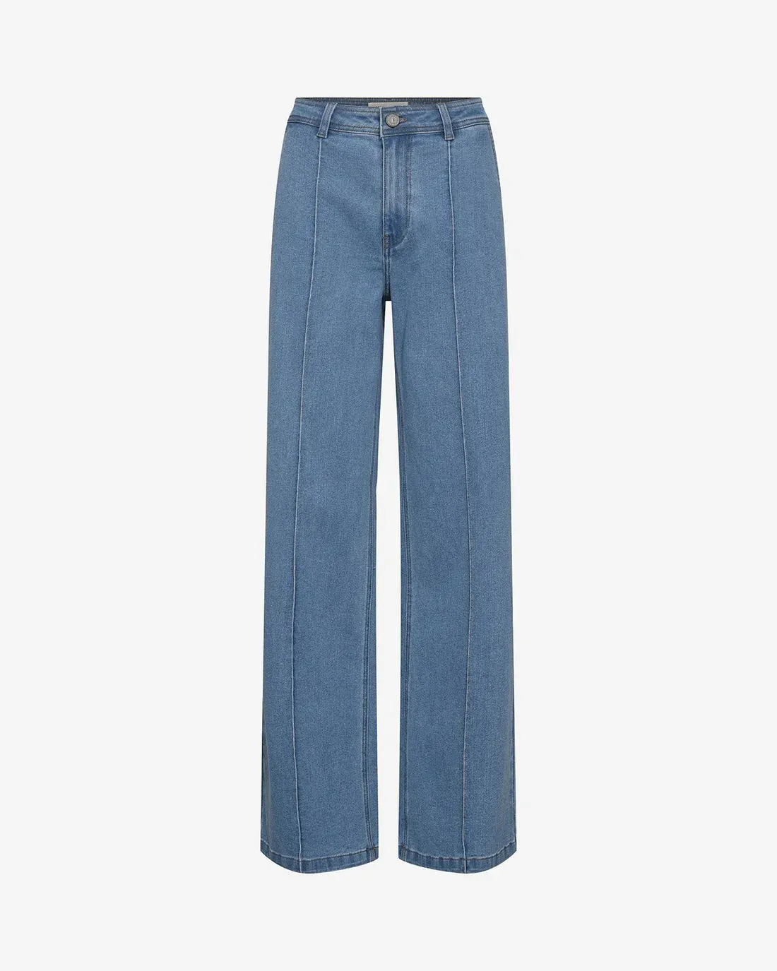 Sofie Schnoor Kari Wide Leg Jeans-Light Denim Blue-SNOS430