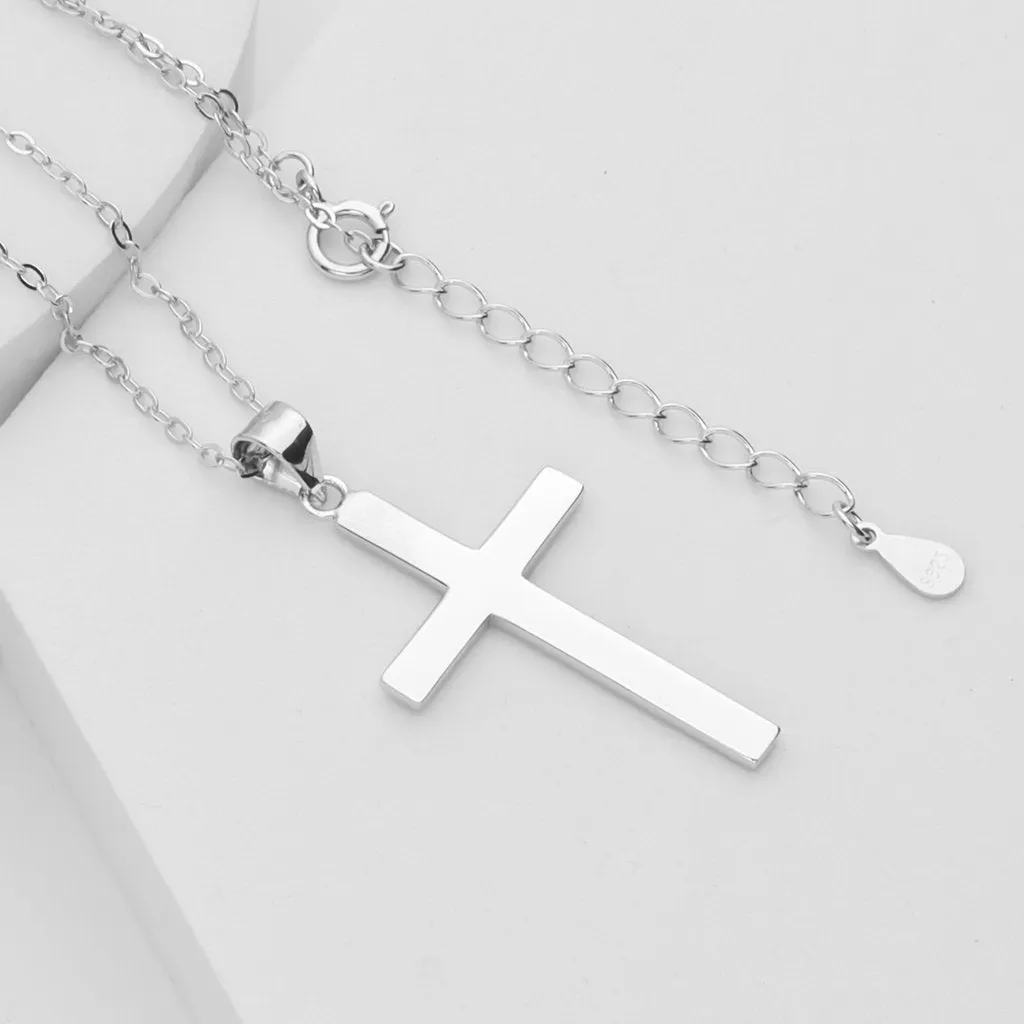 Sterling Silver Cross Necklace