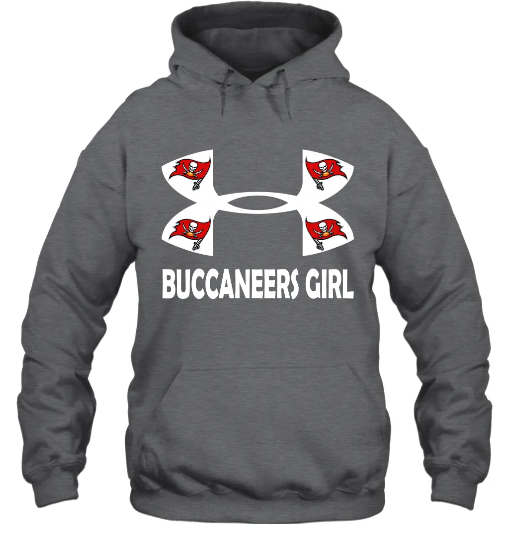 Tampa Bay Buccaneers Girl Under Armour Football Hoodies