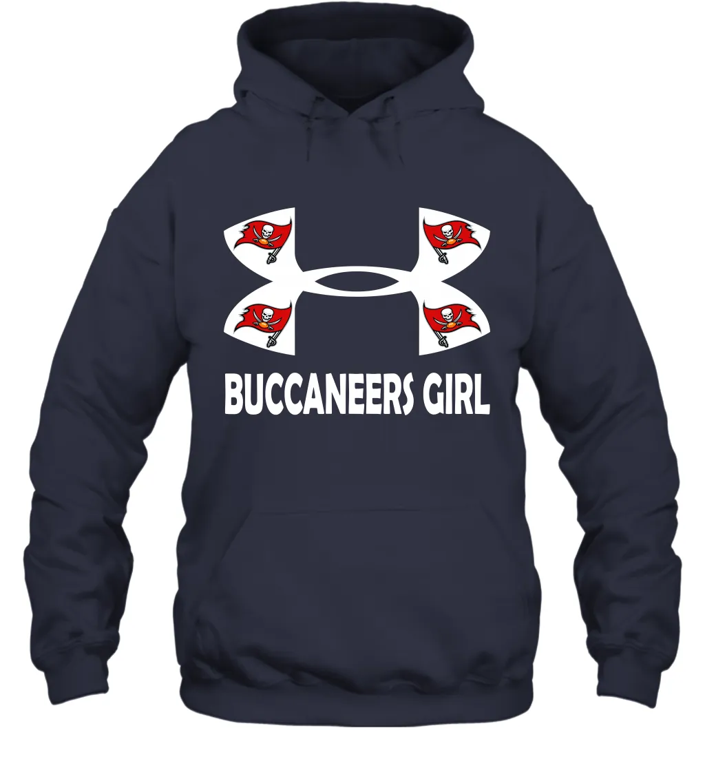 Tampa Bay Buccaneers Girl Under Armour Football Hoodies