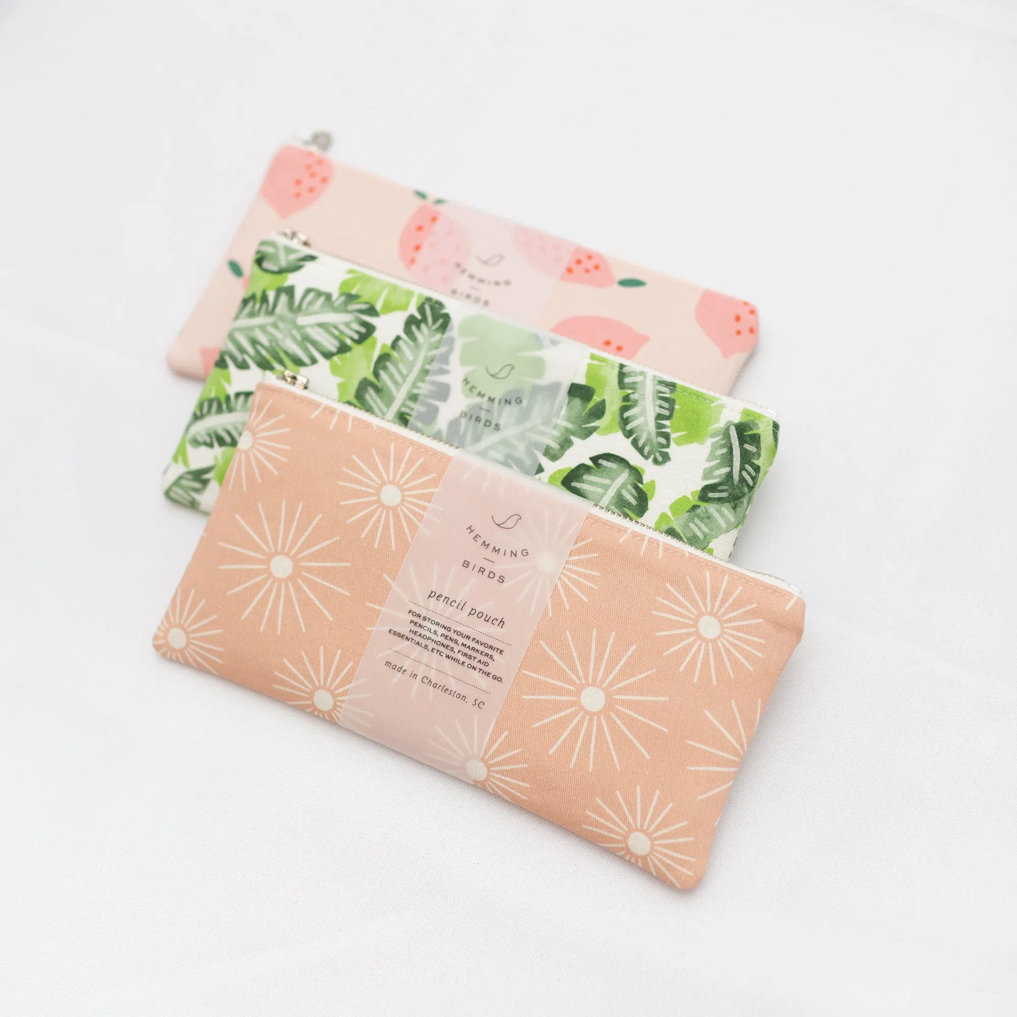 The HB Pencil Pouch // Pink Lemonade