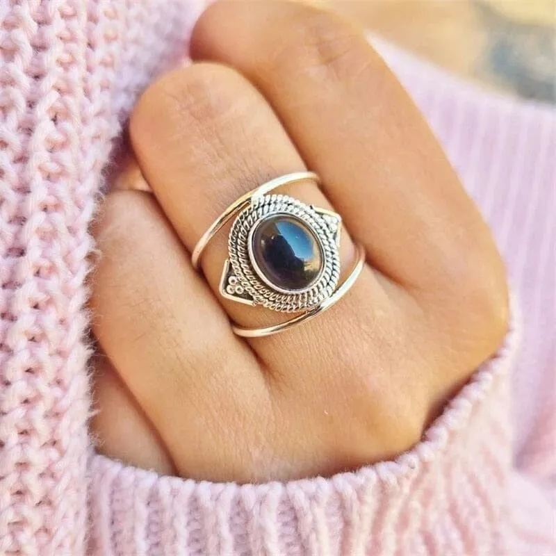 Trendy And Fashionable Moonstone Ring