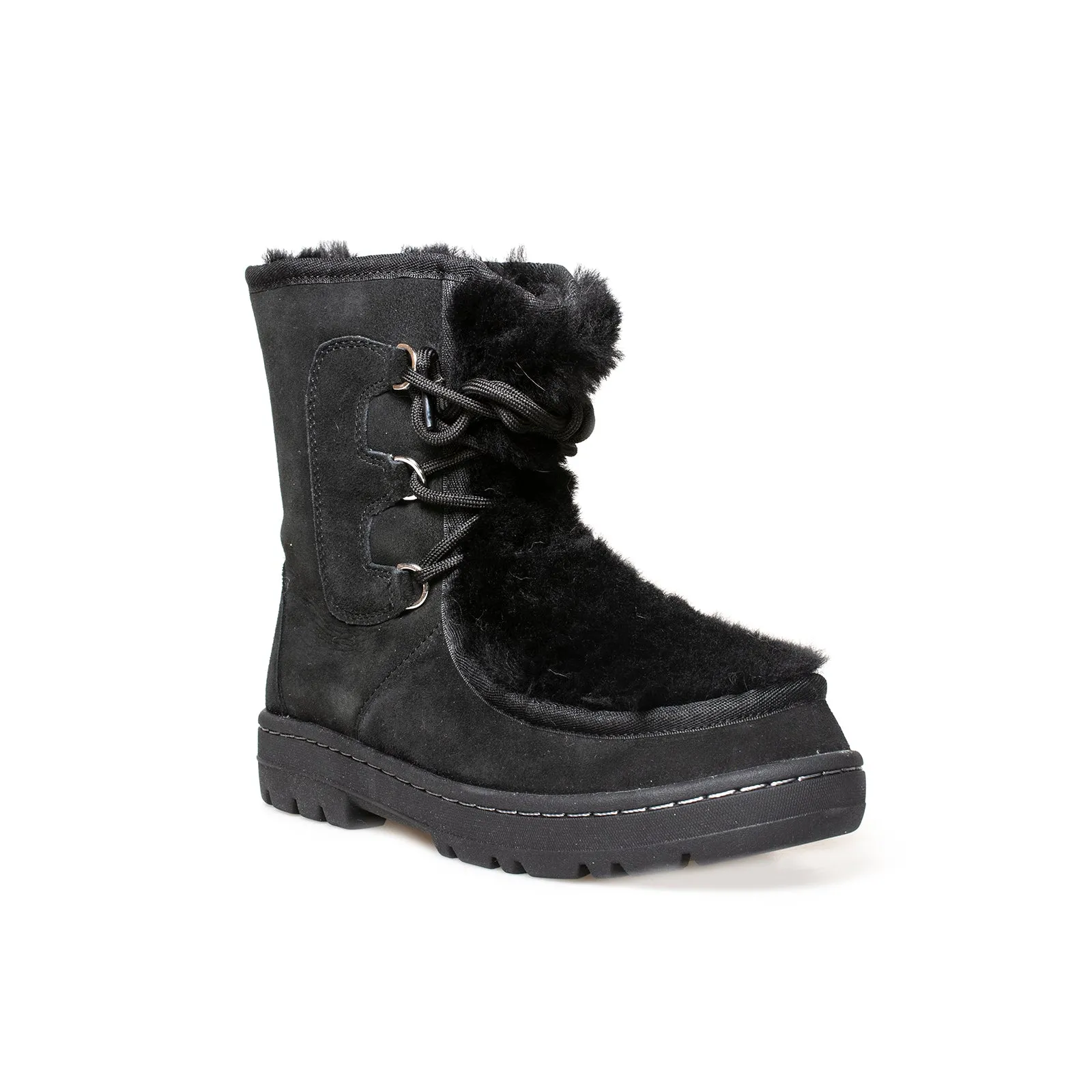 UGG Mukluk Revival Black Boots - Women's