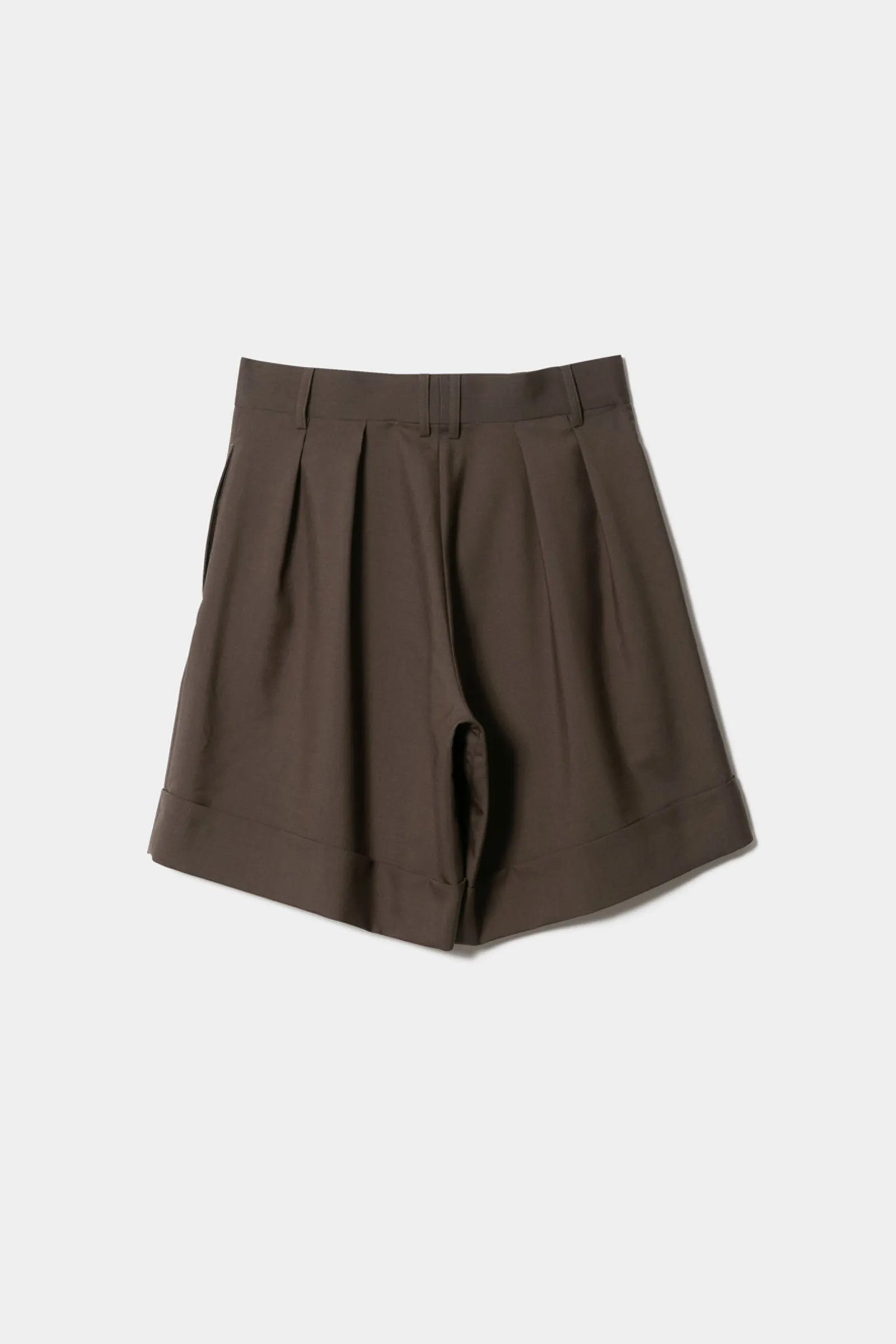 UNISEX - Wool and Mohair Tailored Shorts