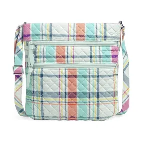 Vera Bradley Triple Zip Hipster - Pastel Plaid