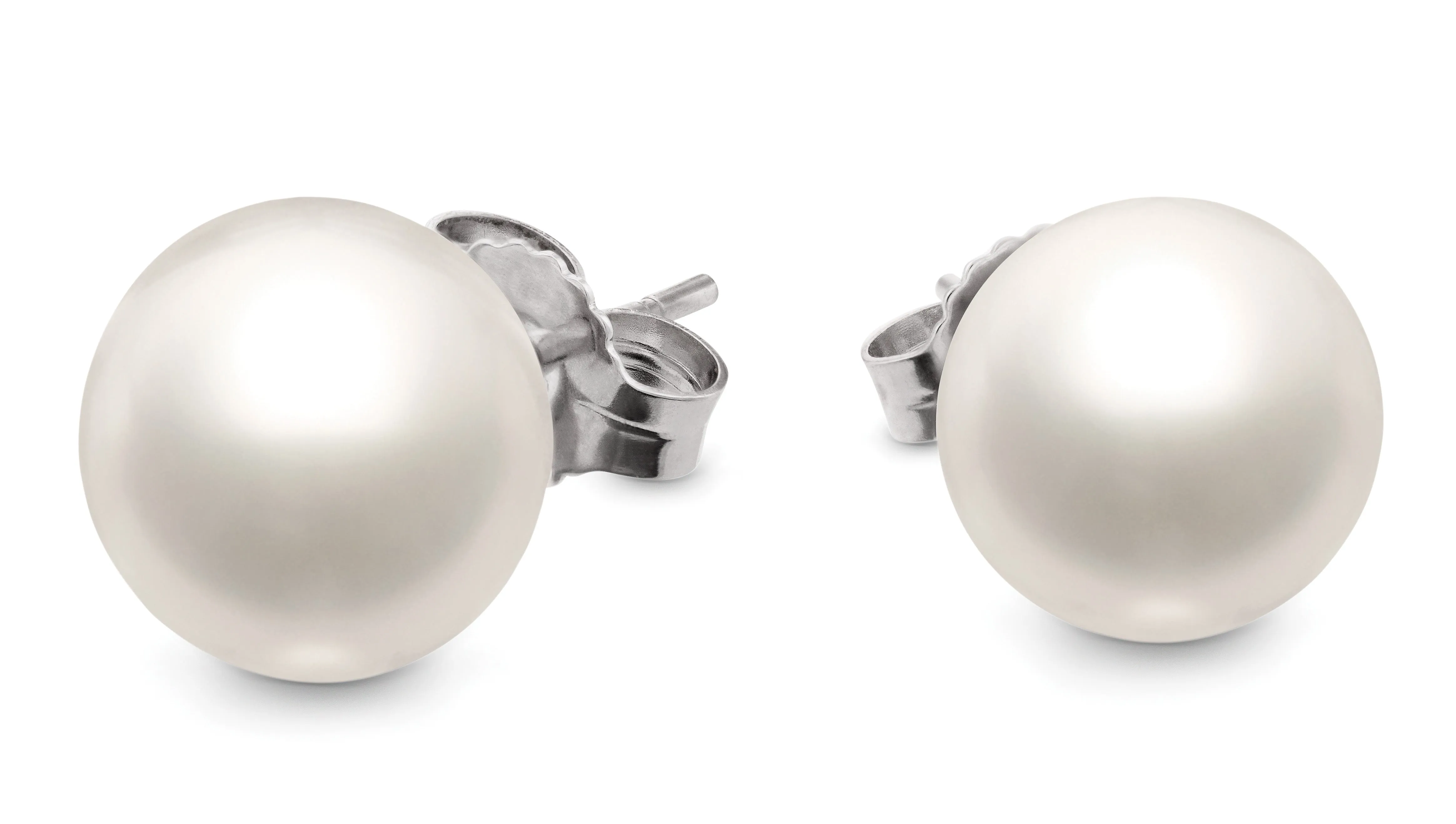 White Pearl Studs