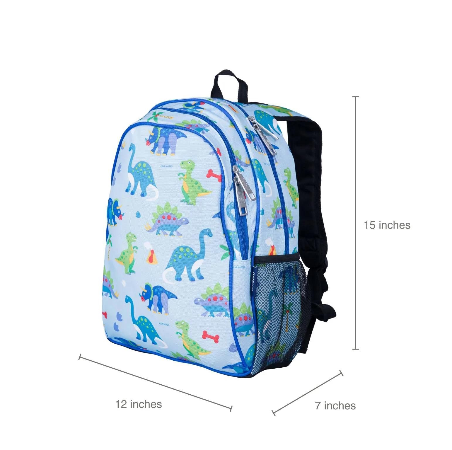 Wildkin Olive Kids Dinosaur Land Sidekick Backpack School Bag