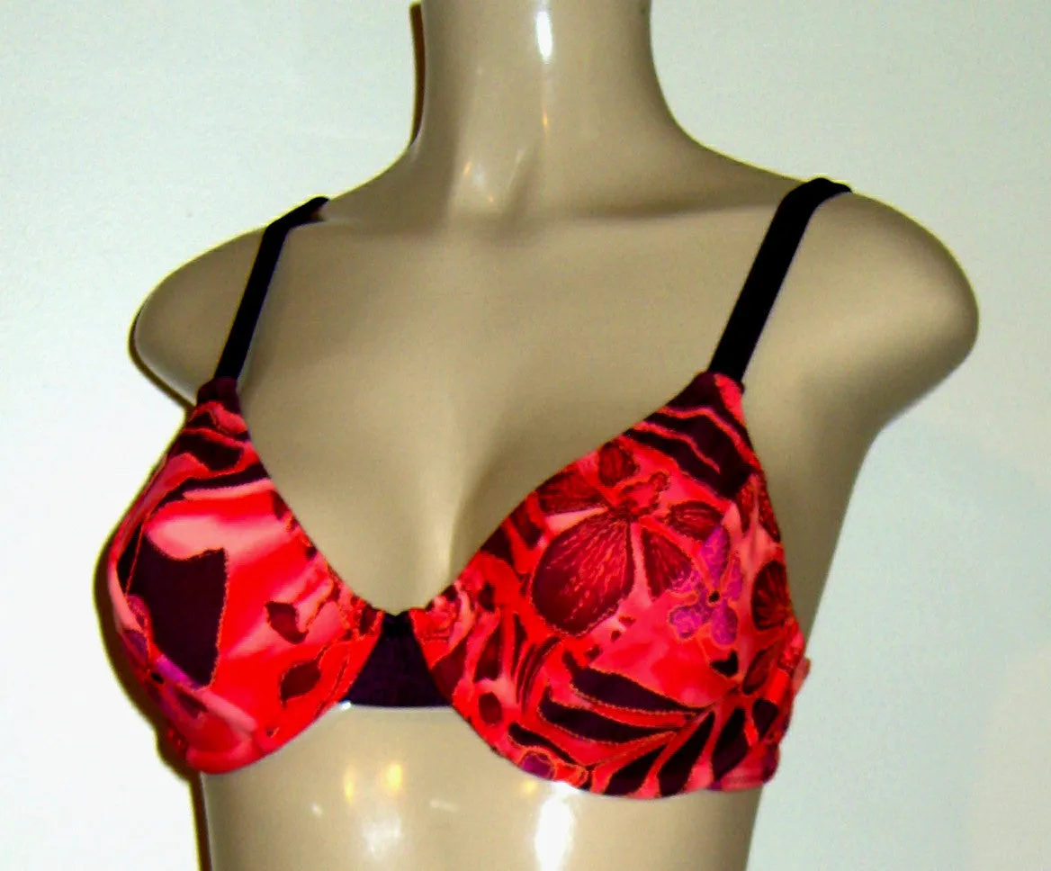 Women's V-neck underwire bikini tops