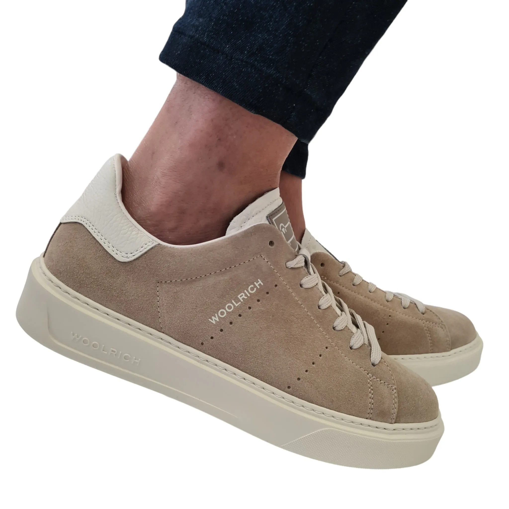 Woolrich Sneakers Uomo Beige rif.22